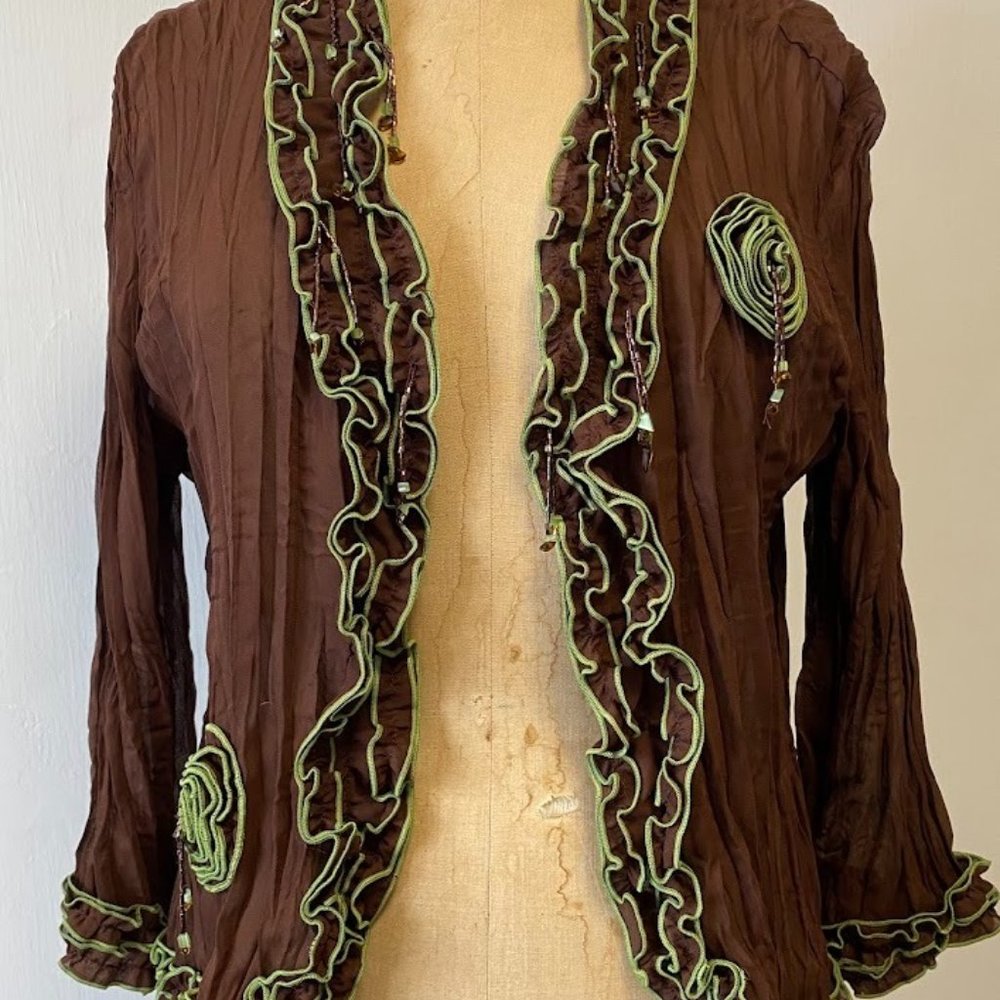 Brand New Boho Sheer Jacket